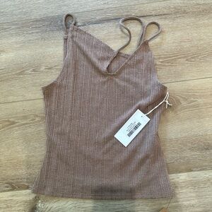 Reformation Royal Knit Tank - size small